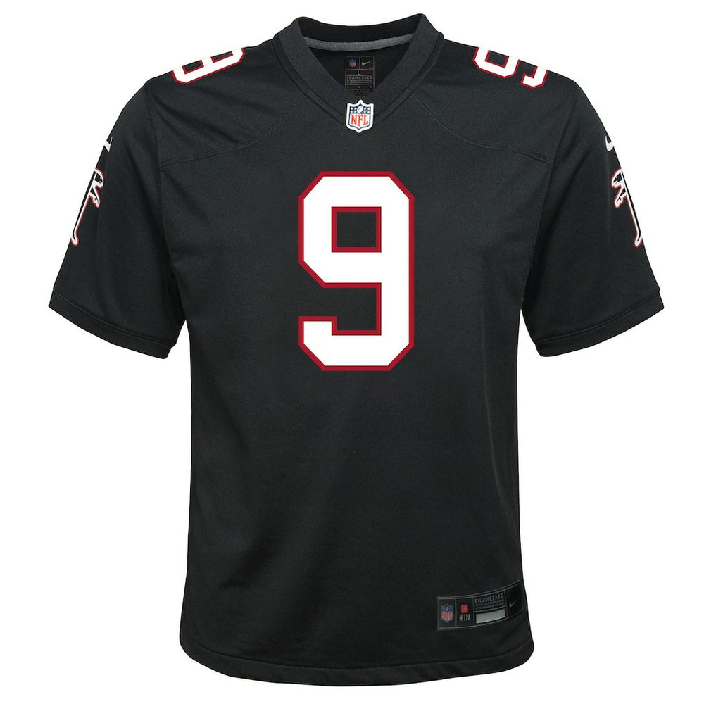 Nike Michael Penix Jr. Atlanta Falcons Youth Alternate Game Jersey Black