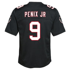 Nike Michael Penix Jr. Atlanta Falcons Youth Alternate Game Jersey Black