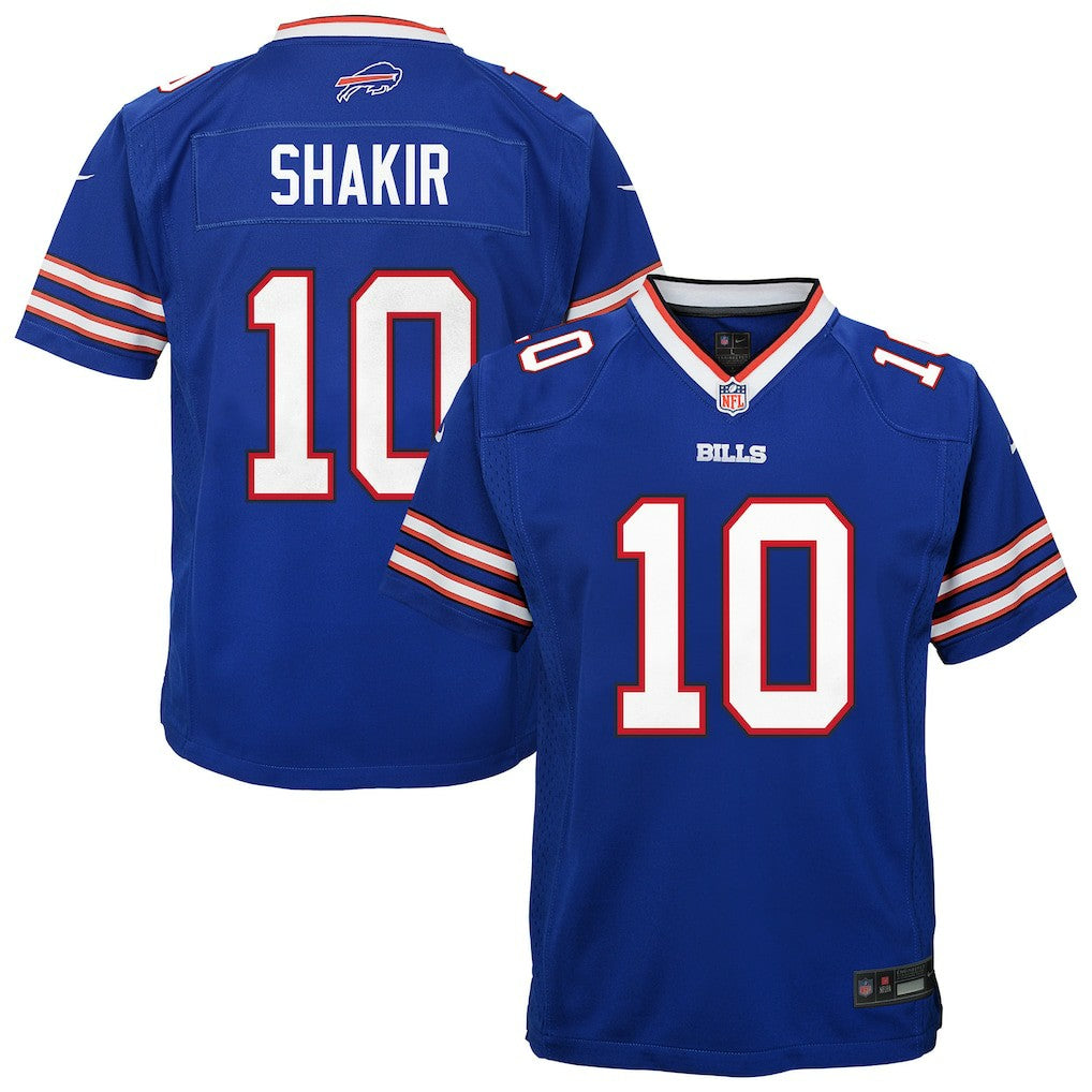 Nike Khalil Shakir Buffalo Bills Youth Team Game Jersey Royal
