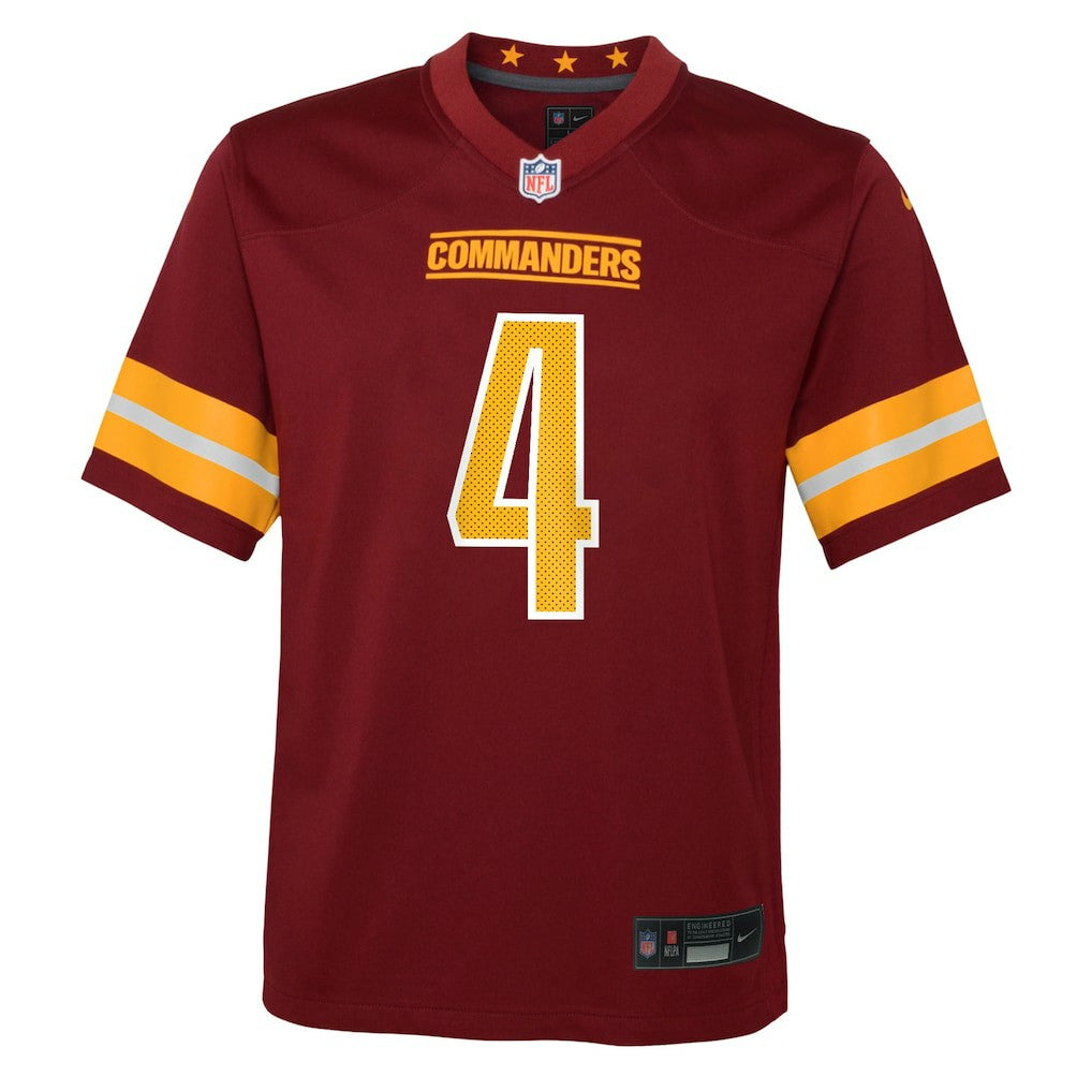Nike Frankie Luvu Washington Commanders Youth Team Game Jersey Burgundy
