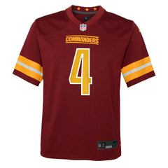 Nike Frankie Luvu Washington Commanders Youth Team Game Jersey Burgundy