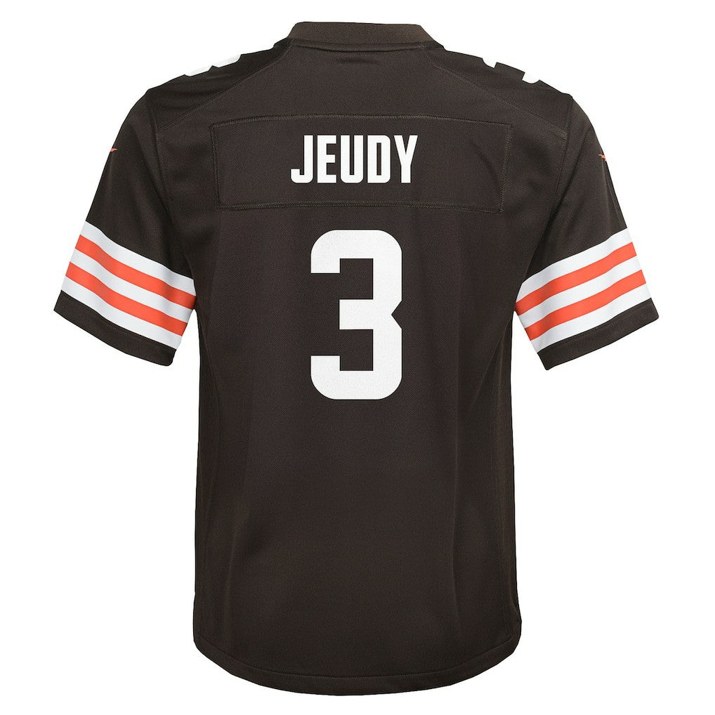 Nike Jerry Jeudy Cleveland Browns Youth Team Game Jersey Brown