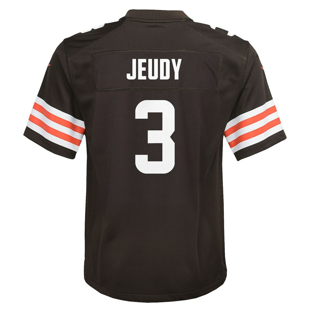 Nike Jerry Jeudy Cleveland Browns Youth Team Game Jersey Brown