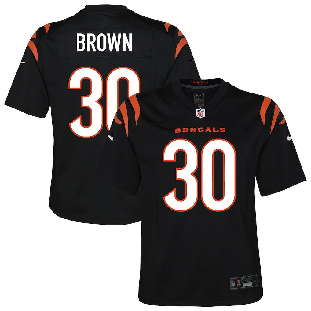 Nike Chase Brown Cincinnati Bengals Youth Youth Black