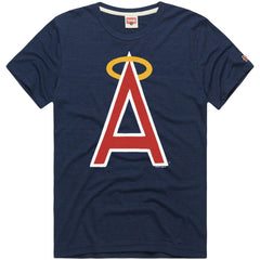 Los Angeles Angels Homage Hyper Local Refresh T-Shirt - Navy - MLB Sale