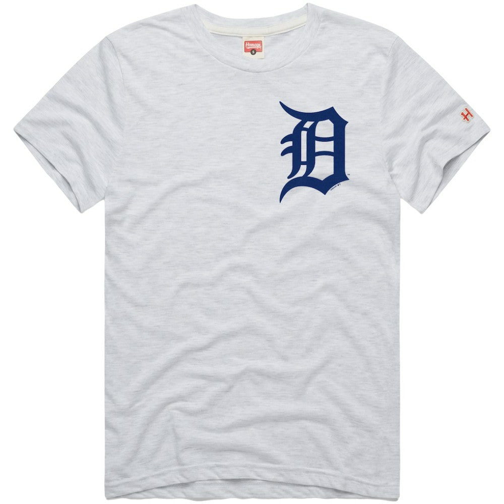Detroit Tigers Homage Hyper Local Refresh Tri-Blend T-Shirt - Ash - MLB Sale