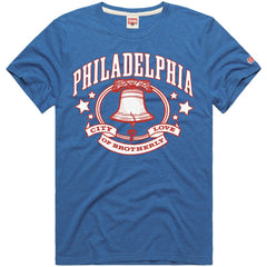 Philadelphia Phillies Homage Hyper Local Refresh T-Shirt - Royal - MLB on Sale