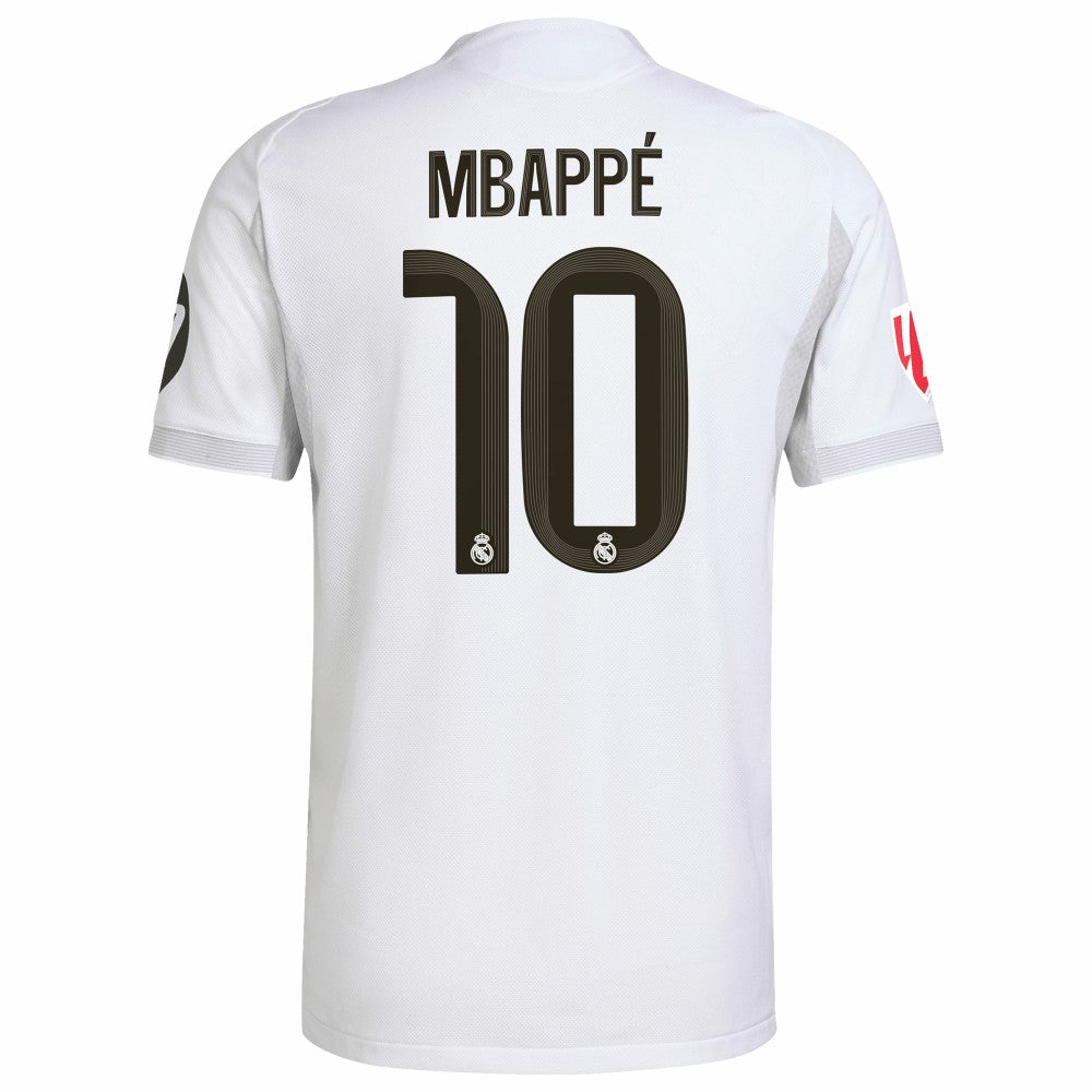 Kylian Mbappé Real Madrid 2025/26 Home Player Jersey White - Adidas sale