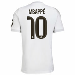 Kylian Mbappé Real Madrid 2025/26 Home Replica Player Jersey White - Adidas sale