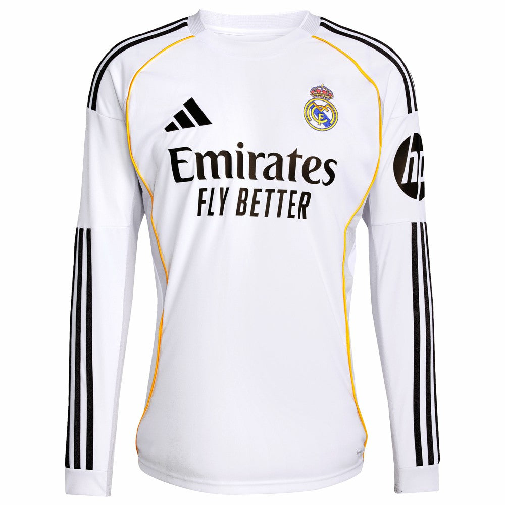 Kylian Mbappé Real Madrid 2025/26 Home Replica Player Jersey White - Adidas sale