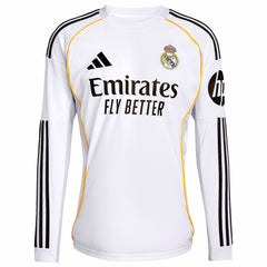 Kylian Mbappé Real Madrid 2025/26 Home Replica Player Jersey White - Adidas sale