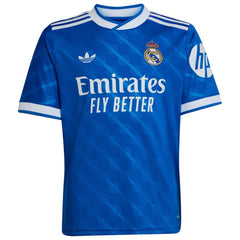 Kylian Mbappé Real Madrid Youth 2025/26 Third Replica Player Jersey Blue - Adidas sale