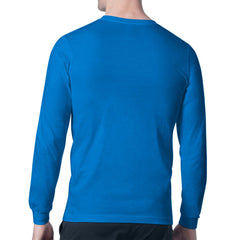 Detroit Lions Starter Team Track Graphic Long Sleeve T-Shirt Blue