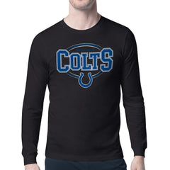 Indianapolis Colts Starter Team Track Graphic Long Sleeve T-Shirt Black