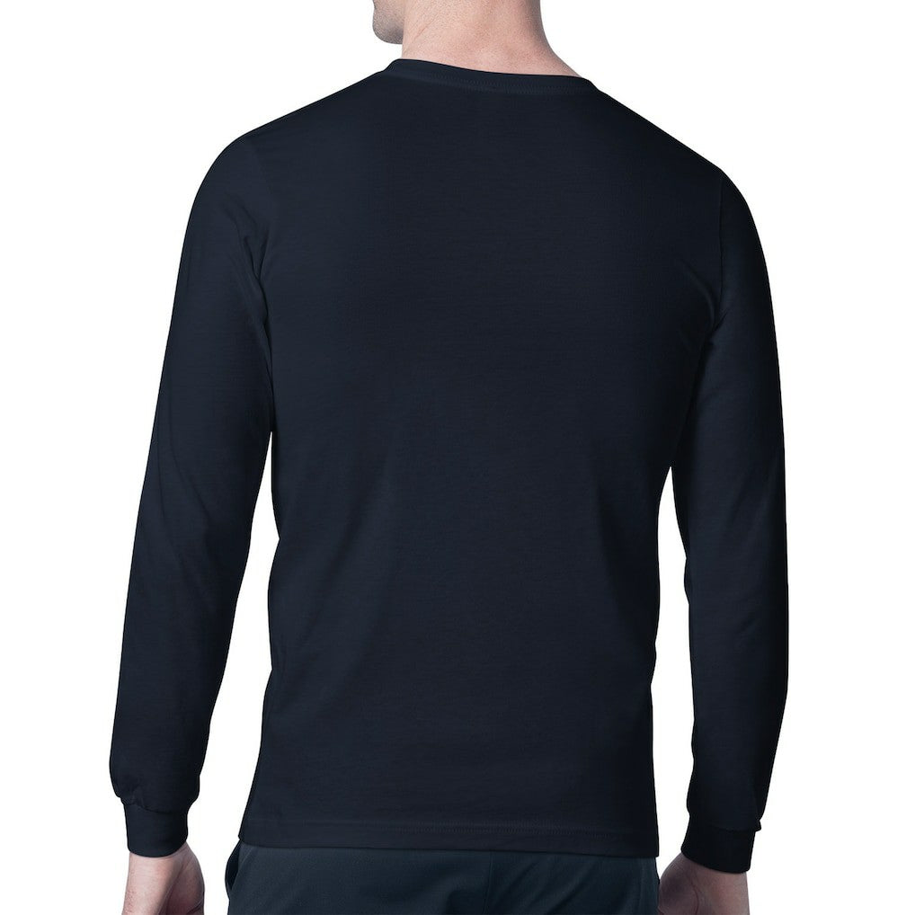 Dallas Cowboys Starter Team Track Graphic Long Sleeve T-Shirt Navy