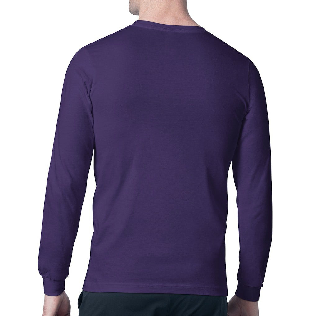 Minnesota Vikings Starter Team Track Graphic Long Sleeve T-Shirt Purple