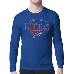 Buffalo Bills Starter Team Track Graphic Long Sleeve T-Shirt Royal