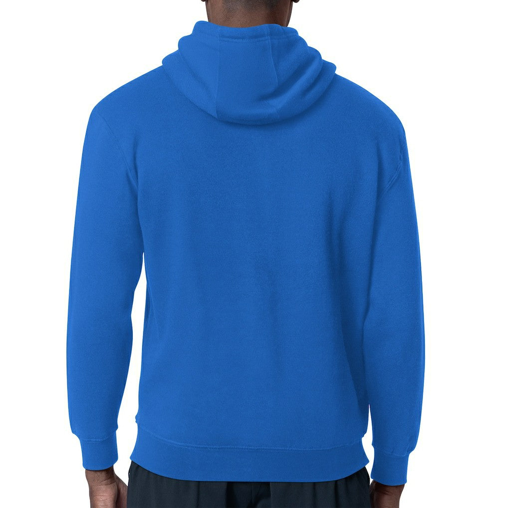 New York Giants Starter Team Track Graphic Pullover Hoodie Royal