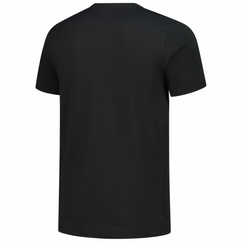 Chicago Cubs New Era Bronze Logo with Cross Bats Established T-Shirt - Black - New Era on Sale