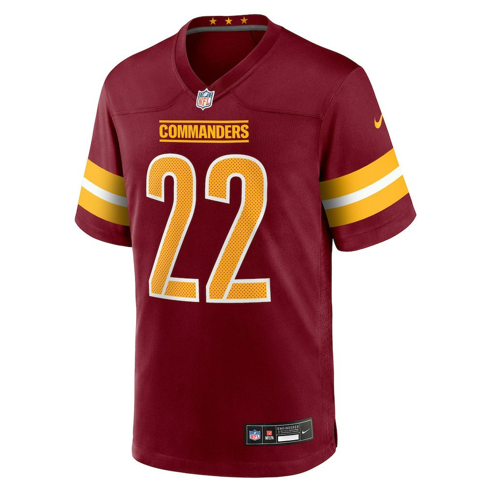 Nike Jacory Croskey-Merritt Washington Commanders Team Game Jersey Burgundy