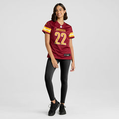 Nike Jacory Croskey-Merritt Washington Commanders Women's Team Game Jersey Burgundy