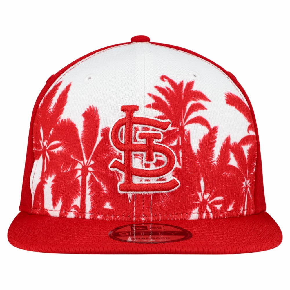 St. Louis Cardinals New Era 2026 Spring Training Fan Pack Grow 9FIFTY Snapback Hat - Red - New Era Online