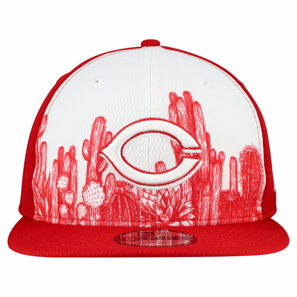 Cincinnati Reds New Era 2026 Spring Training Fan Pack Grow 9FIFTY Snapback Hat - Red - New Era Lifestyle