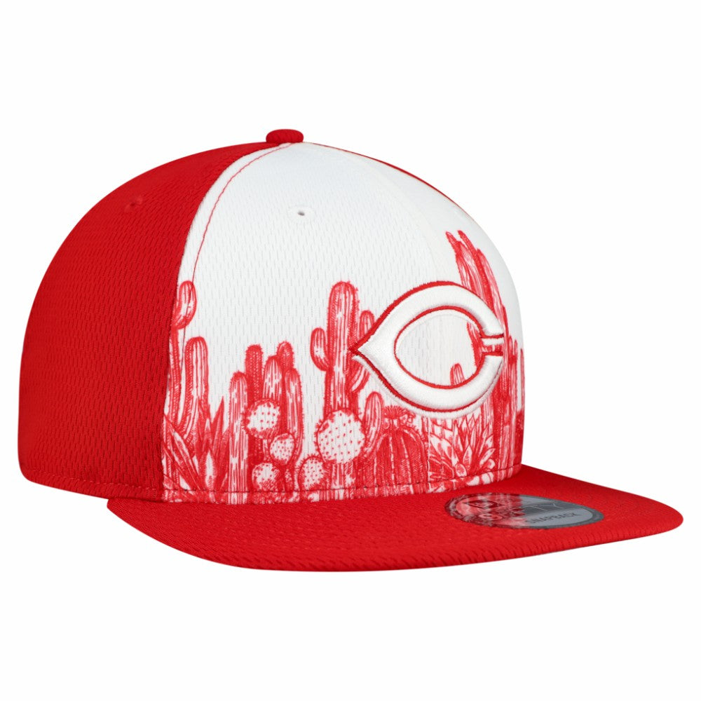 Cincinnati Reds New Era 2026 Spring Training Fan Pack Grow 9FIFTY Snapback Hat - Red - New Era Lifestyle