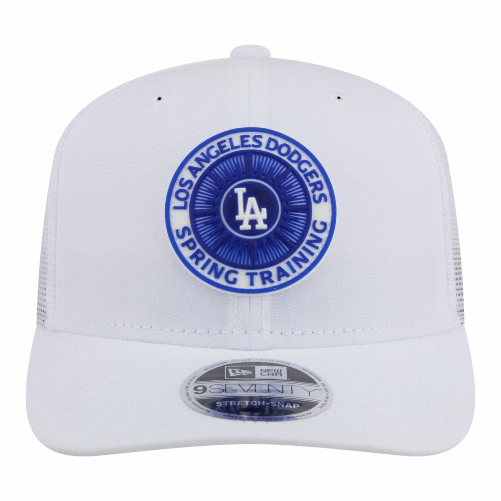 Los Angeles Dodgers New Era 2026 Spring Training Fan Pack 9SEVENTY Adjustable Trucker Hat - White - New Era Sale