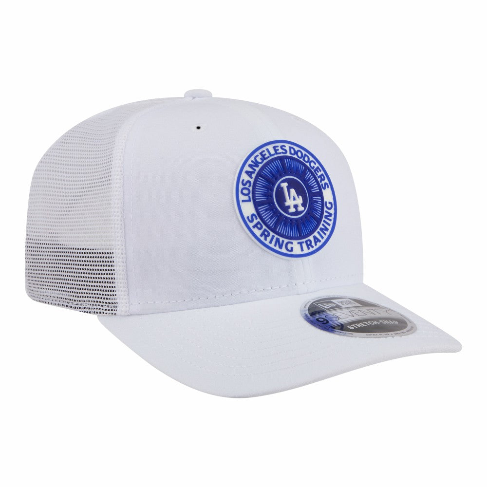 Los Angeles Dodgers New Era 2026 Spring Training Fan Pack 9SEVENTY Adjustable Trucker Hat - White - New Era Sale