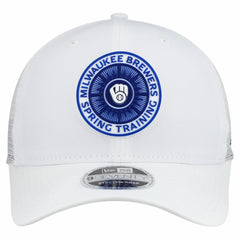 Milwaukee Brewers New Era 2026 Spring Training Fan Pack 9SEVENTY Adjustable Trucker Hat - White - New Era Online