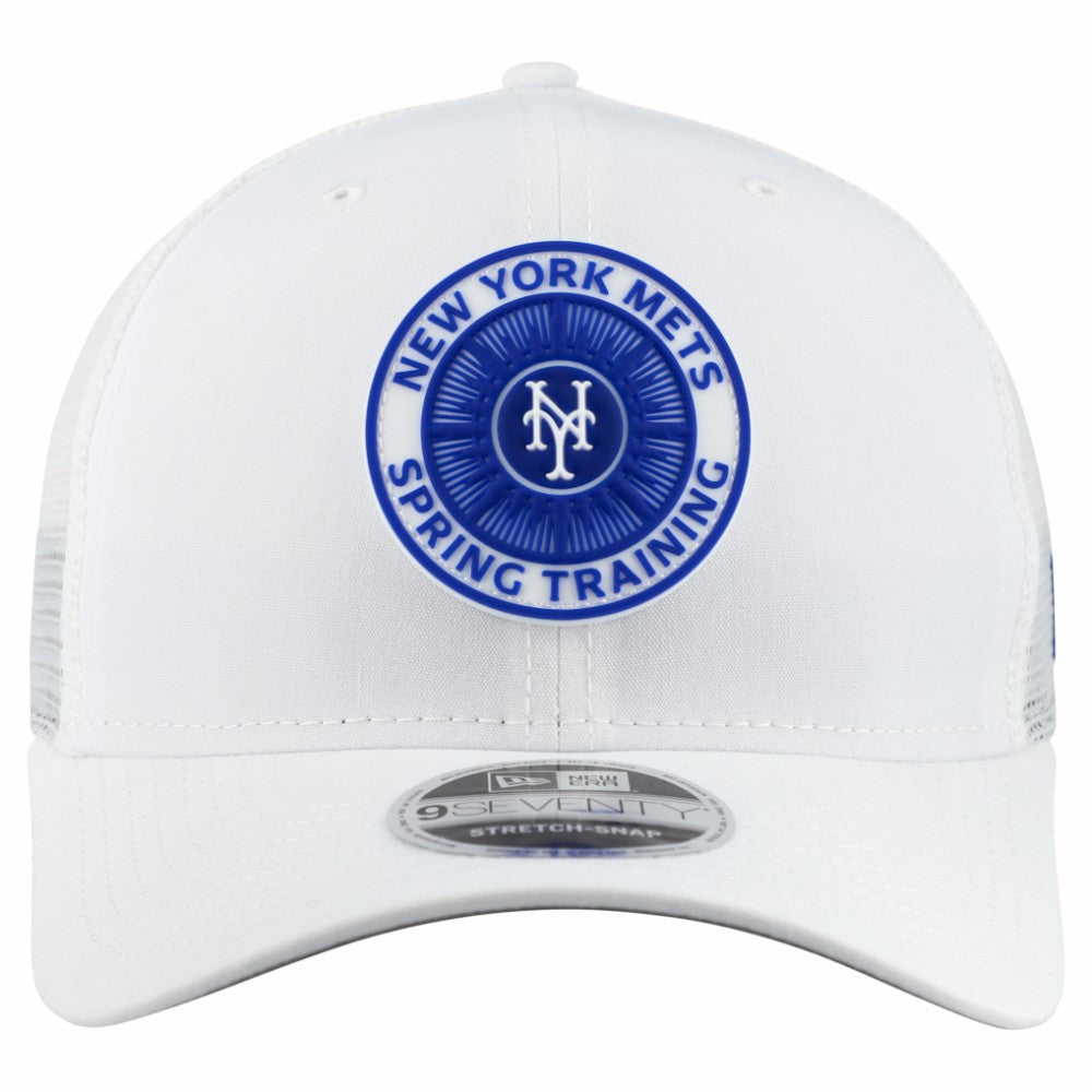 New York Mets New Era 2026 Spring Training Fan Pack 9SEVENTY Adjustable Trucker Hat - White - New Era Lifestyle