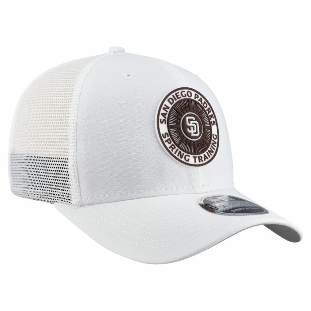 San Diego Padres New Era 2026 Spring Training Fan Pack 9SEVENTY Adjustable Trucker Hat - White - New Era Sale