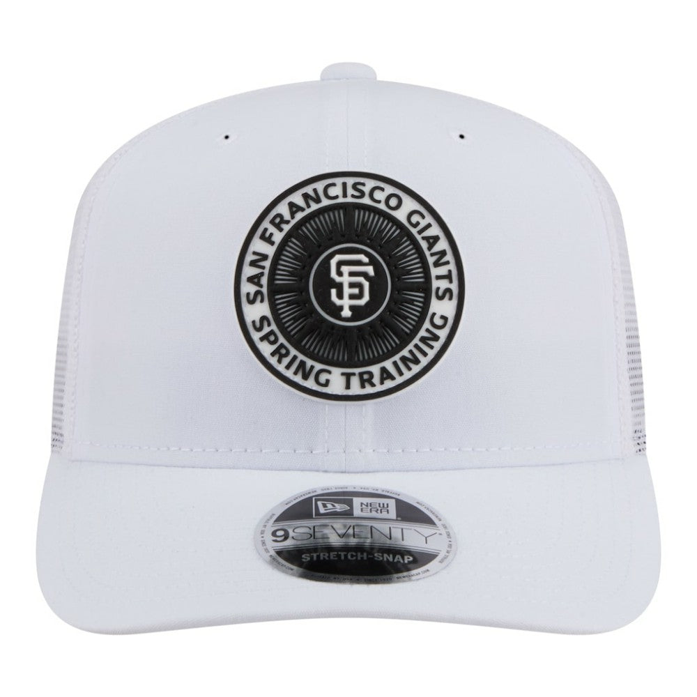 San Francisco Giants New Era 2026 Spring Training Fan Pack 9SEVENTY Adjustable Trucker Hat - White - New Era on Sale