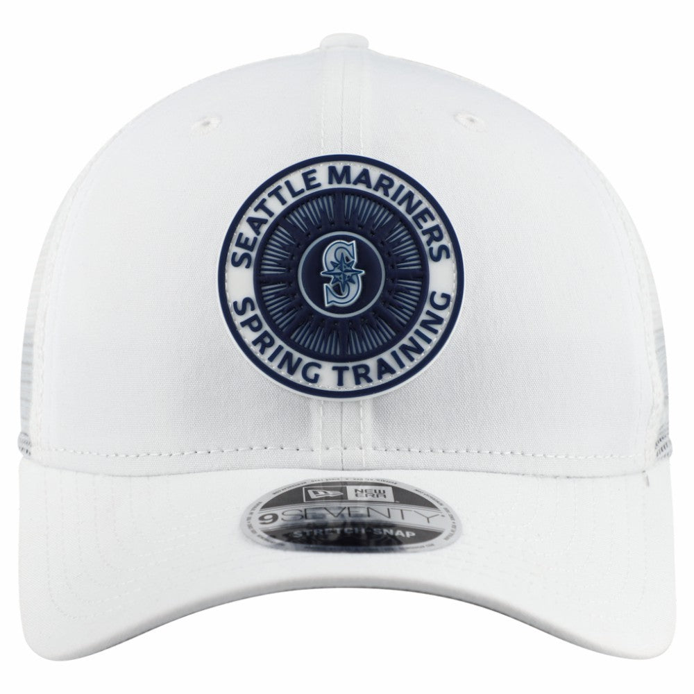 Seattle Mariners New Era 2026 Spring Training Fan Pack 9SEVENTY Adjustable Trucker Hat - White - New Era Lifestyle