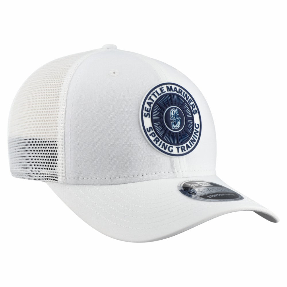 Seattle Mariners New Era 2026 Spring Training Fan Pack 9SEVENTY Adjustable Trucker Hat - White - New Era Lifestyle