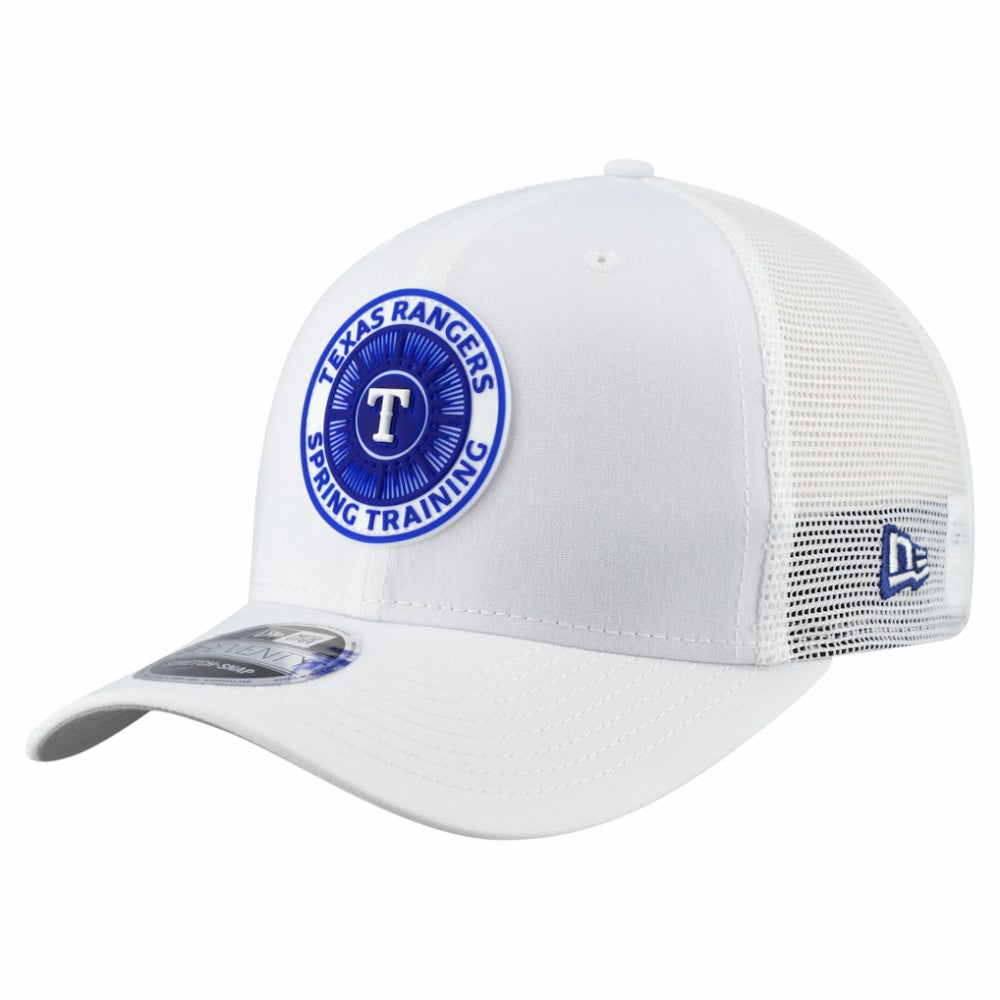 Texas Rangers New Era 2026 Spring Training Fan Pack 9SEVENTY Adjustable Trucker Hat - White - New Era Sale