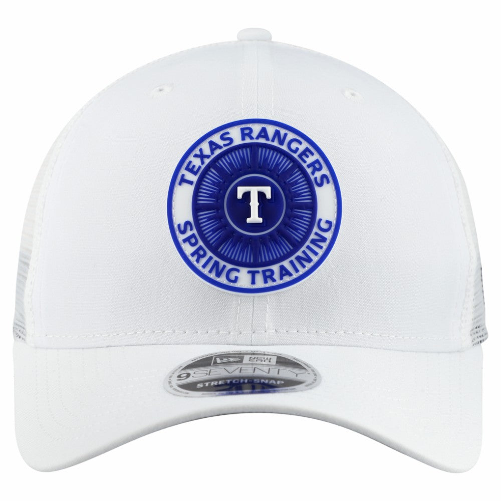Texas Rangers New Era 2026 Spring Training Fan Pack 9SEVENTY Adjustable Trucker Hat - White - New Era Sale