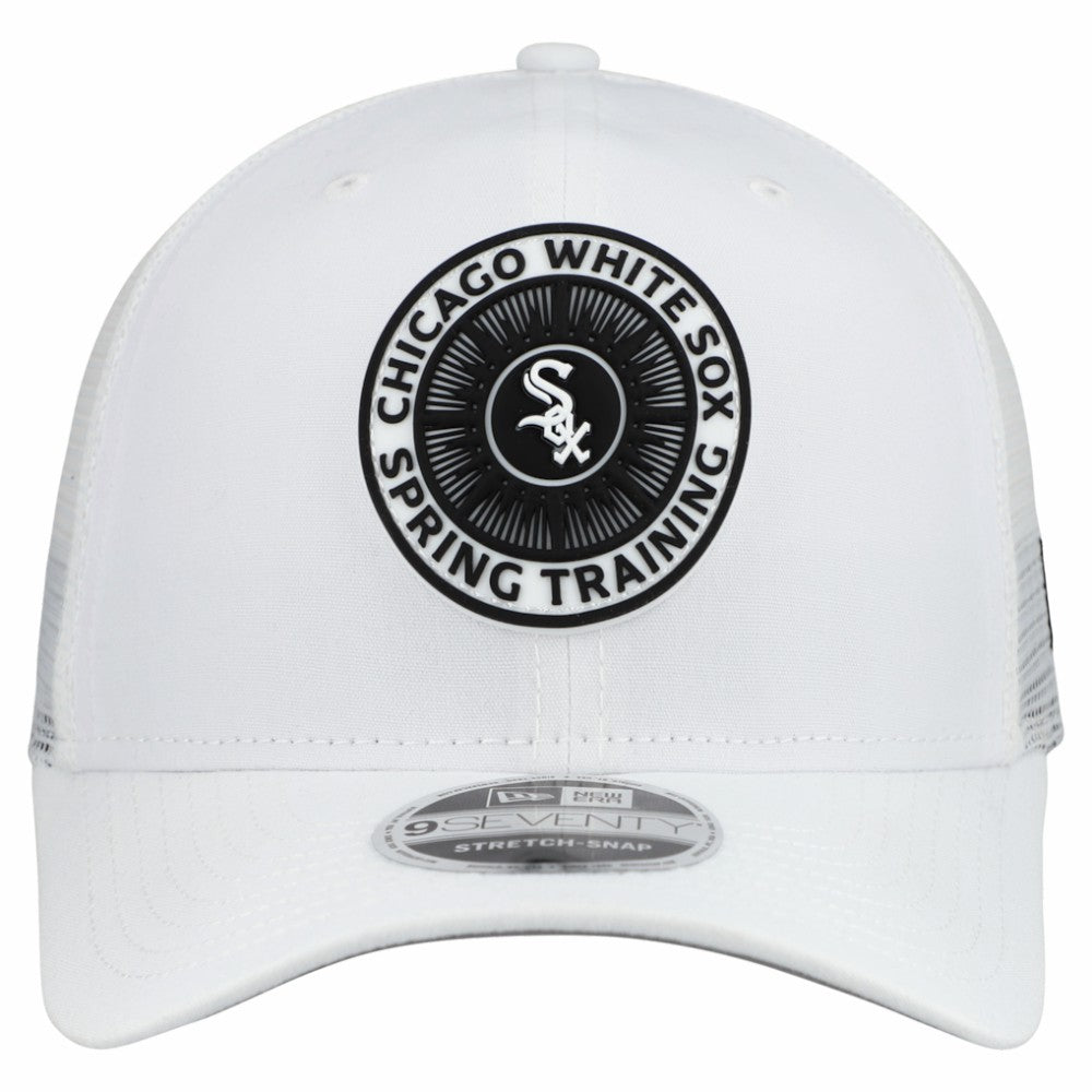 Chicago White Sox New Era 2026 Spring Training Fan Pack 9SEVENTY Adjustable Trucker Hat - White - New Era on Sale