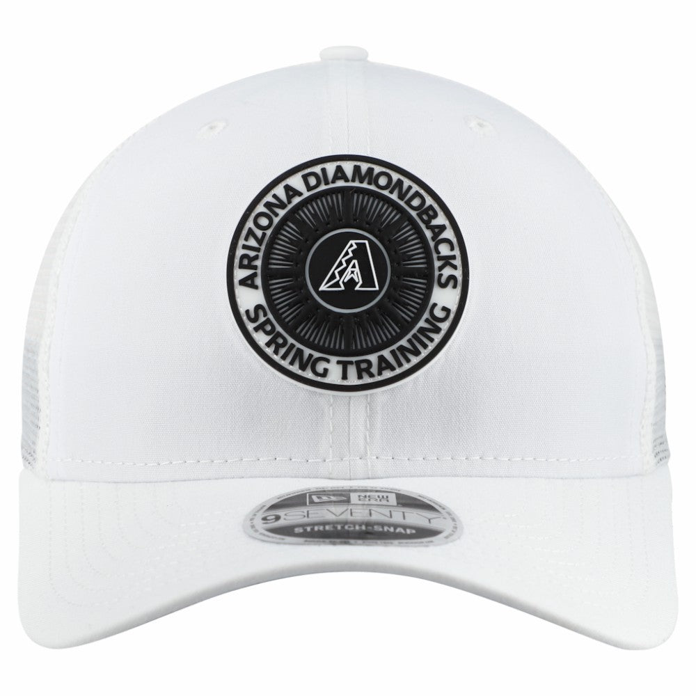 Arizona Diamondbacks New Era 2026 Spring Training Fan Pack 9SEVENTY Adjustable Trucker Hat - White - New Era Sale