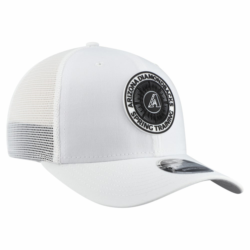Arizona Diamondbacks New Era 2026 Spring Training Fan Pack 9SEVENTY Adjustable Trucker Hat - White - New Era Sale