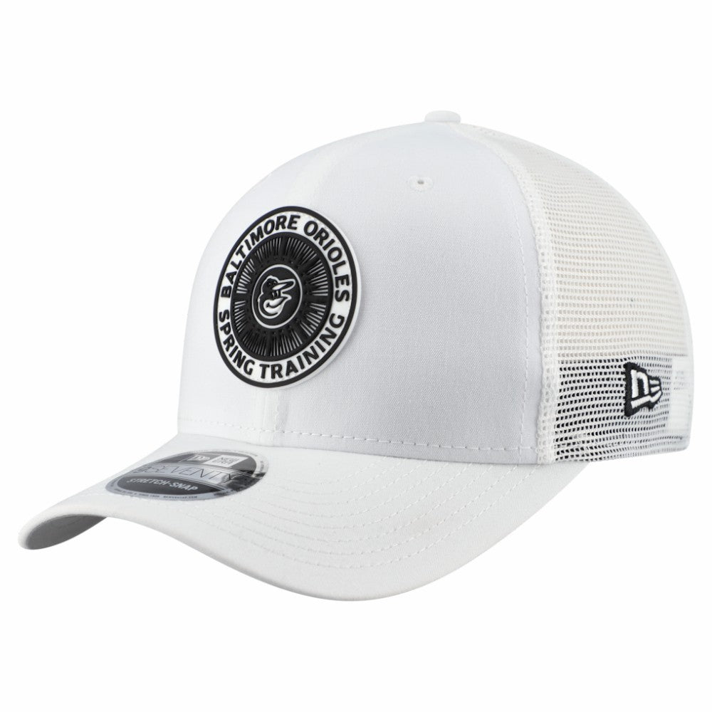 Baltimore Orioles New Era 2026 Spring Training Fan Pack 9SEVENTY Adjustable Trucker Hat - White - New Era Sale