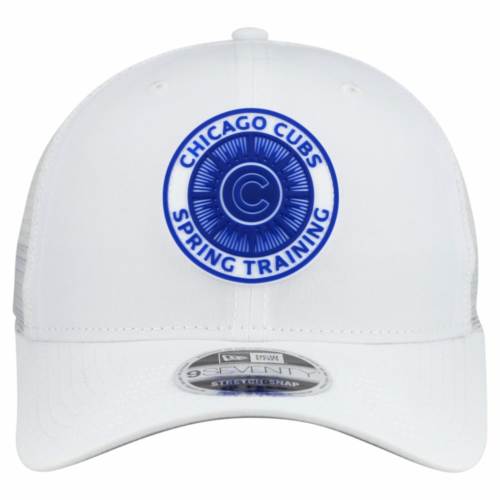 Chicago Cubs New Era 2026 Spring Training Fan Pack 9SEVENTY Adjustable Trucker Hat - White - New Era on Sale