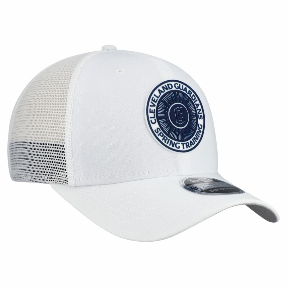 Cleveland Guardians New Era 2026 Spring Training Fan Pack 9SEVENTY Adjustable Trucker Hat - White - New Era Lifestyle