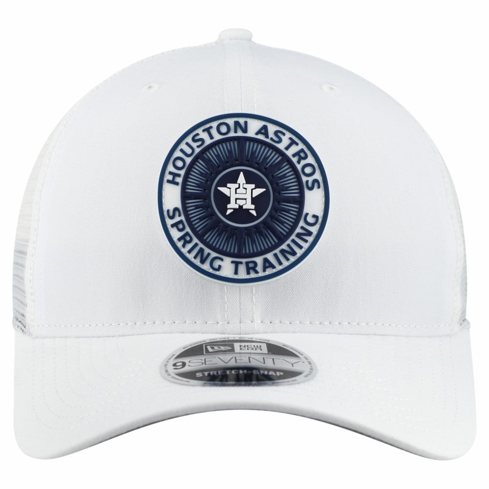 Houston Astros New Era 2026 Spring Training Fan Pack 9SEVENTY Adjustable Trucker Hat - White - New Era Lifestyle