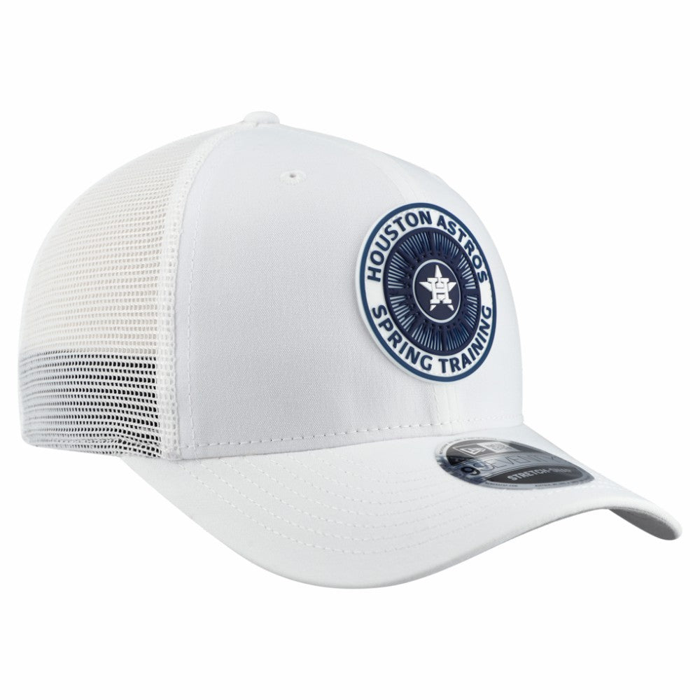 Houston Astros New Era 2026 Spring Training Fan Pack 9SEVENTY Adjustable Trucker Hat - White - New Era Lifestyle