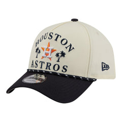 Houston Astros New Era 2026 Spring Training Fan Pack Rope A-Frame 9FORTY Adjustable Hat - Cream - New Era Discount