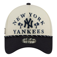 New York Yankees New Era 2026 Spring Training Fan Pack Rope A-Frame 9FORTY Adjustable Hat - Cream - New Era Sale