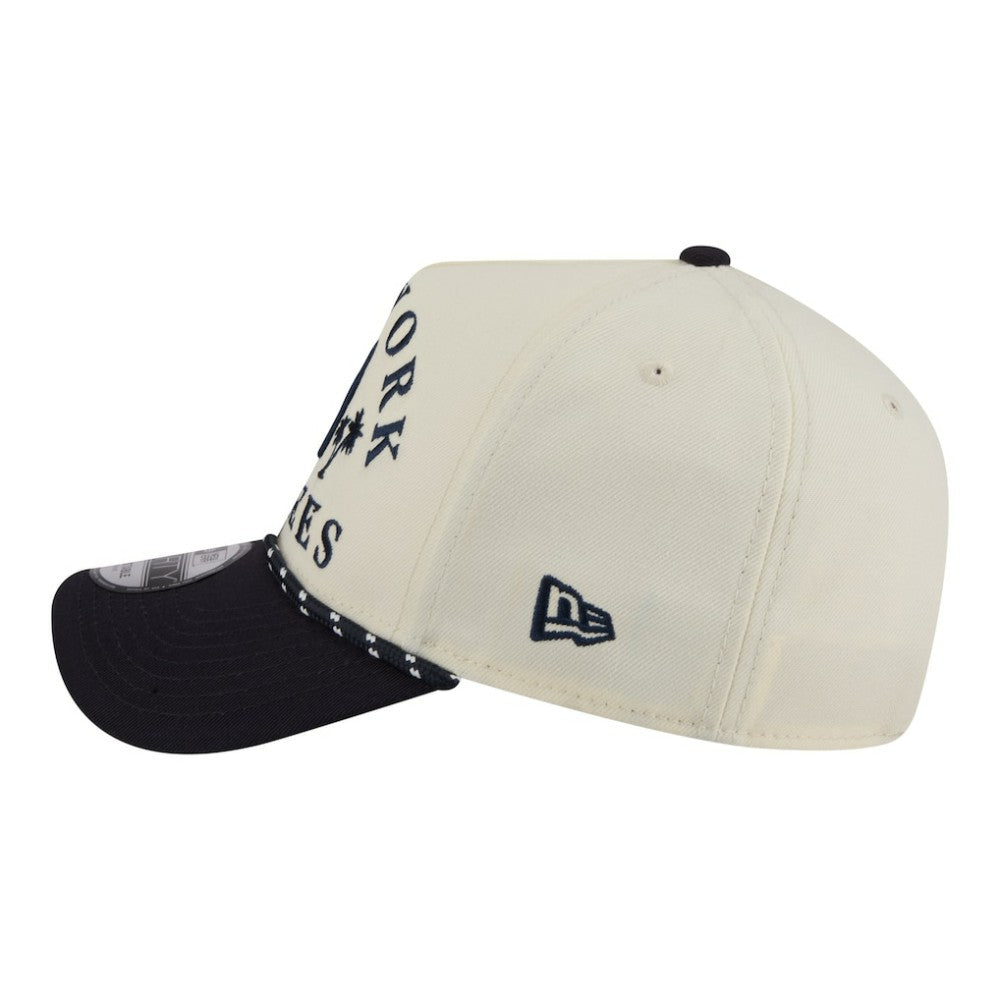 New York Yankees New Era 2026 Spring Training Fan Pack Rope A-Frame 9FORTY Adjustable Hat - Cream - New Era Sale