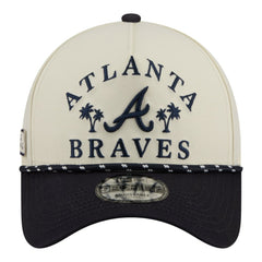 Atlanta Braves New Era 2026 Spring Training Fan Pack Rope A-Frame 9FORTY Adjustable Hat - Cream - New Era on Sale